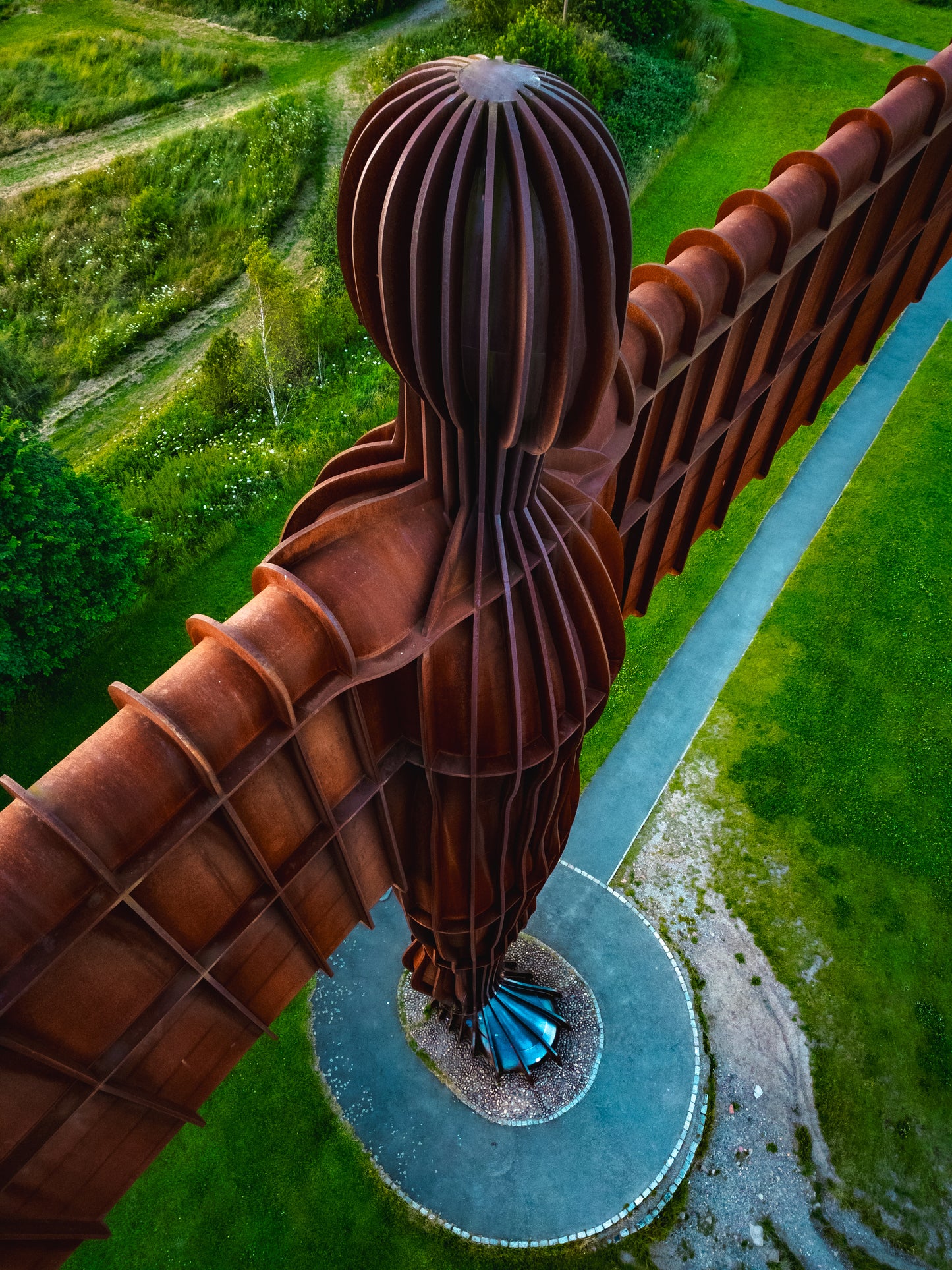 #118 Angel of the North Close up