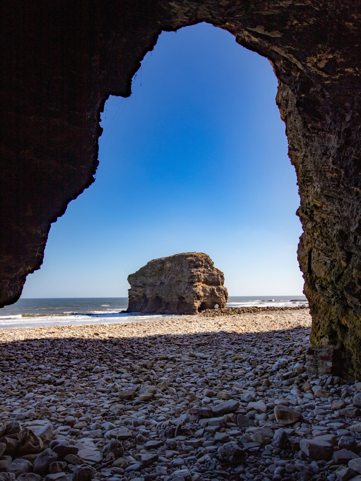#133 Marsden rock from the cave