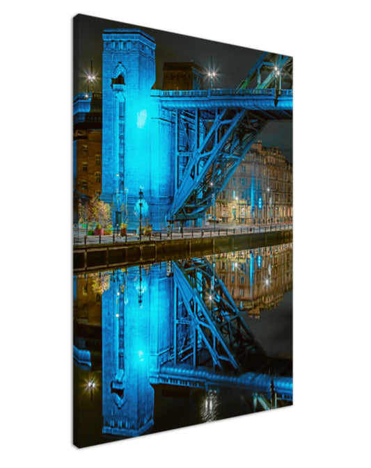 #006 Tyne bridge reflections, North East England photography