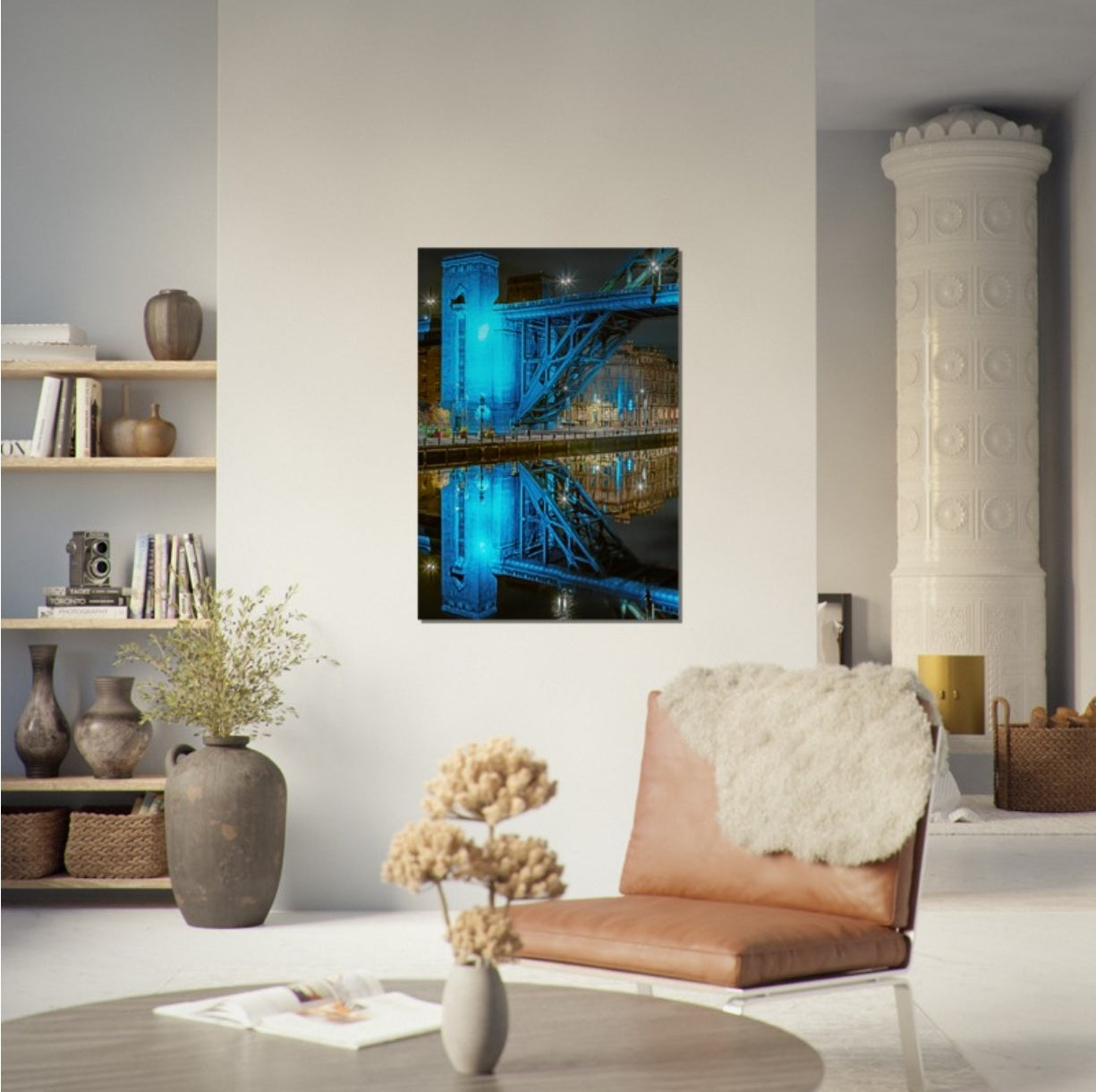 #006 Tyne bridge reflections, North East England photography