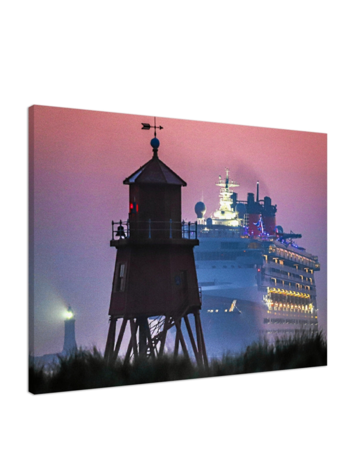 #010 The Disney magic entering the port of Tyne