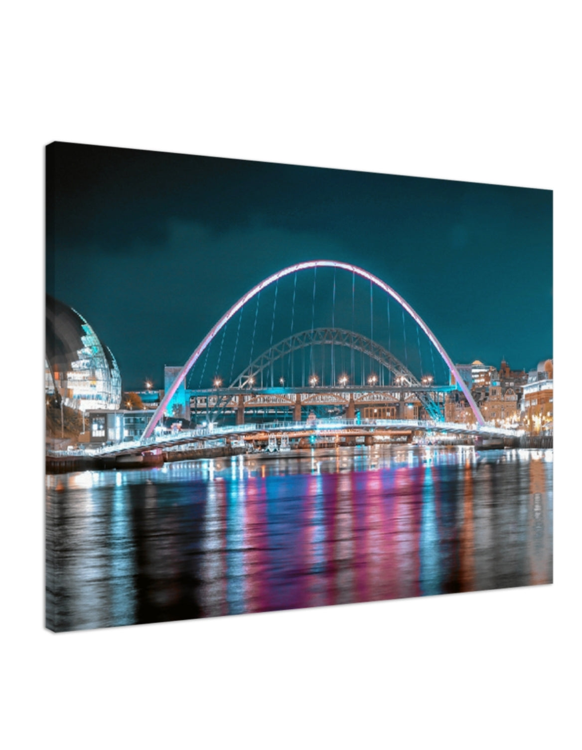 #020 Newcastle upon Tyne bridges long exposure