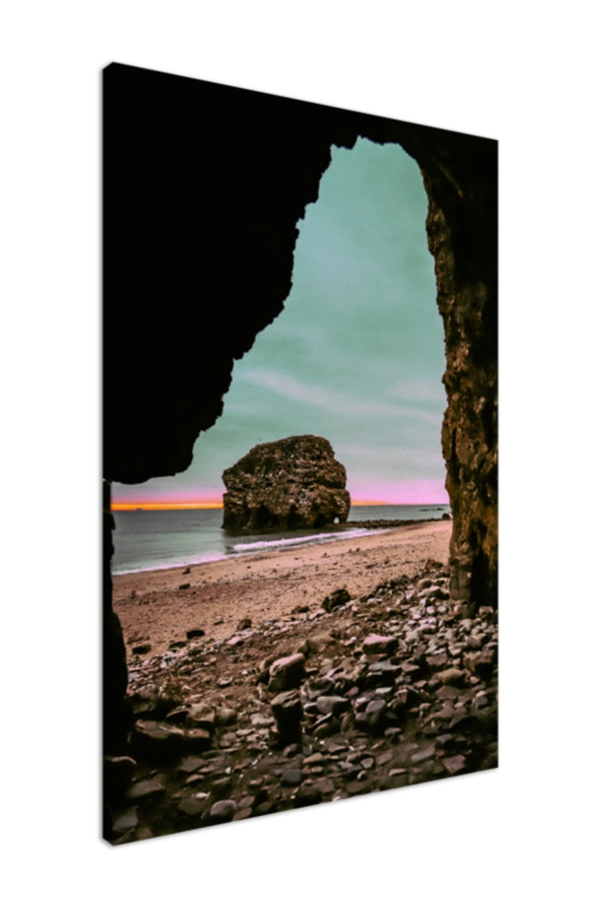 #032 Marsden rock from the cave