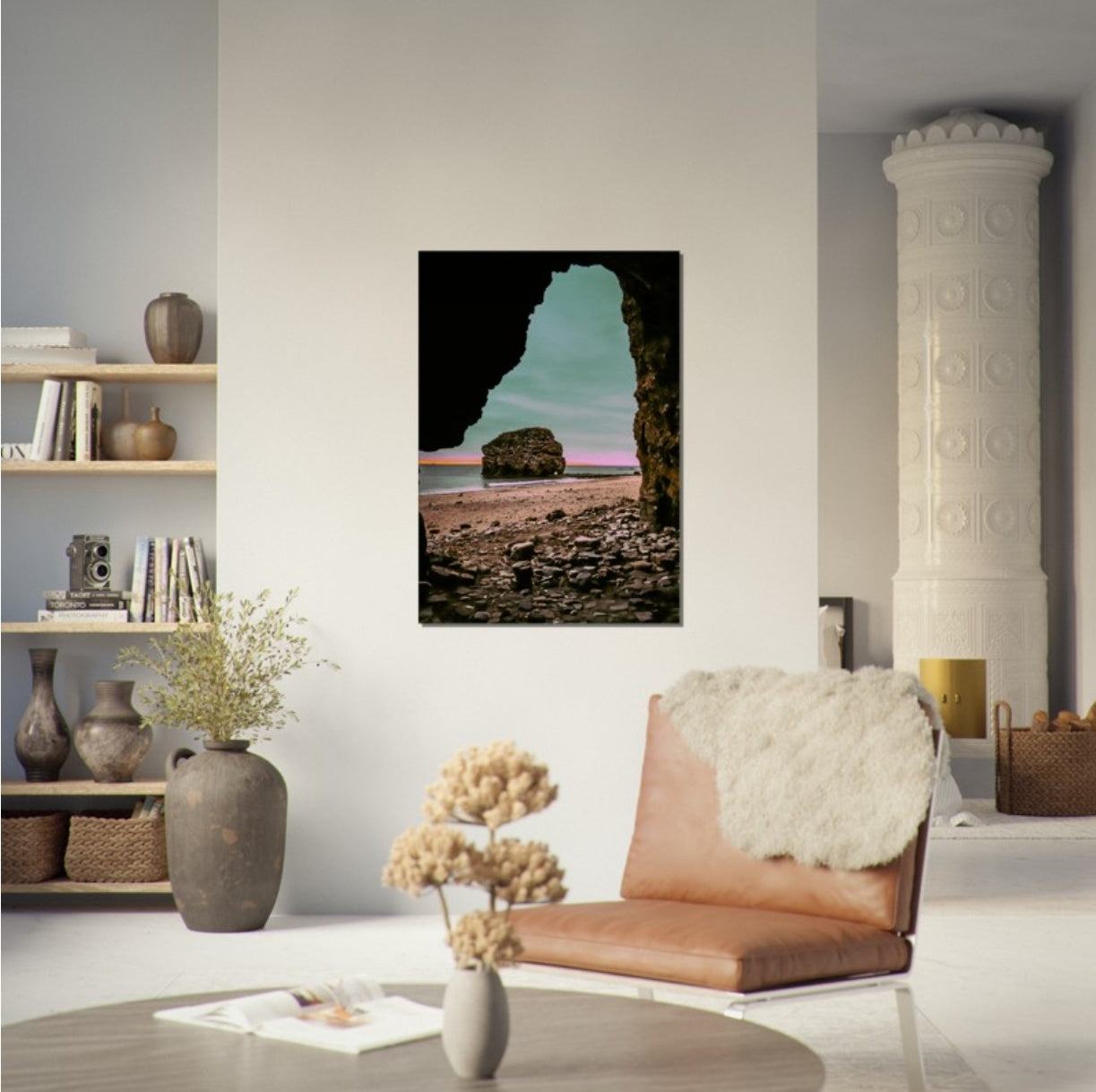 #032 Marsden rock from the cave