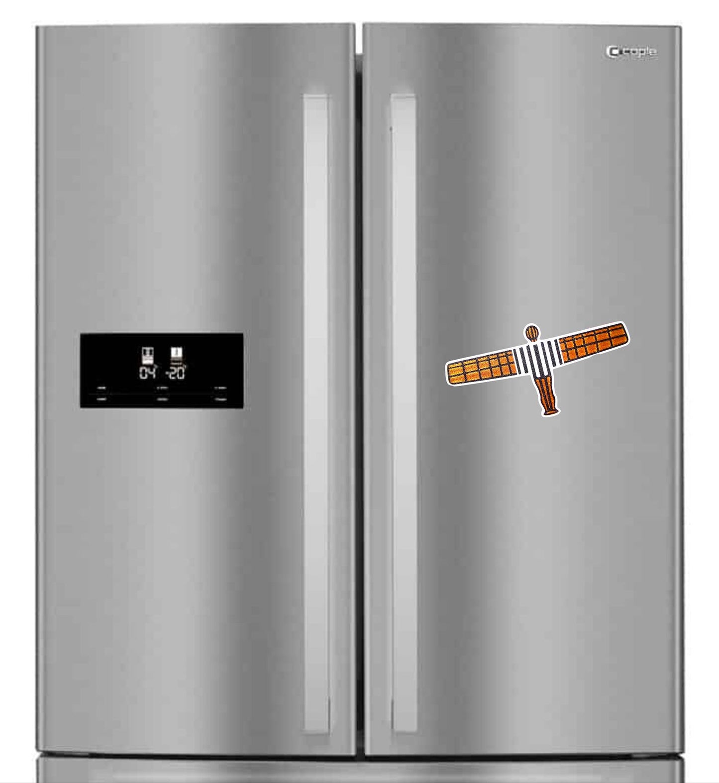 Angel of the North NUFC fridge magnet.