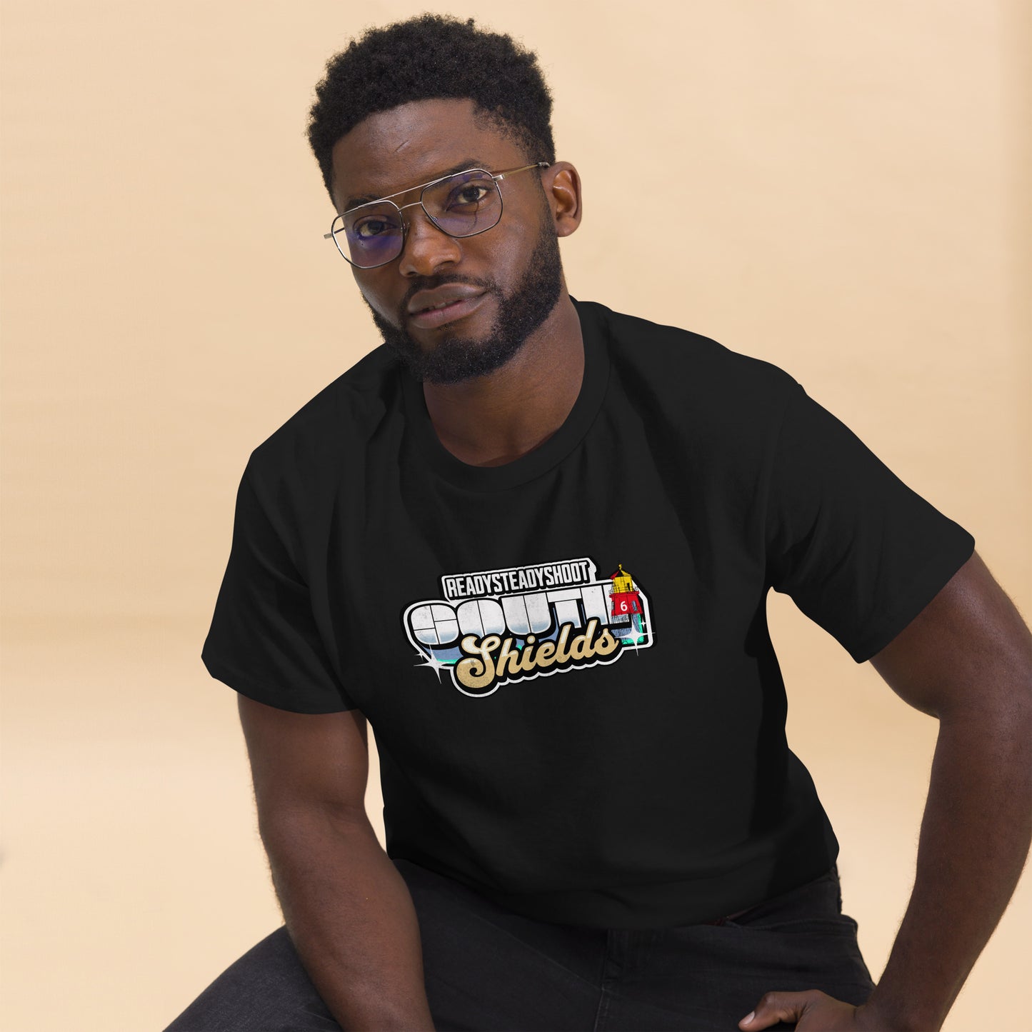 ready steady shoot tee