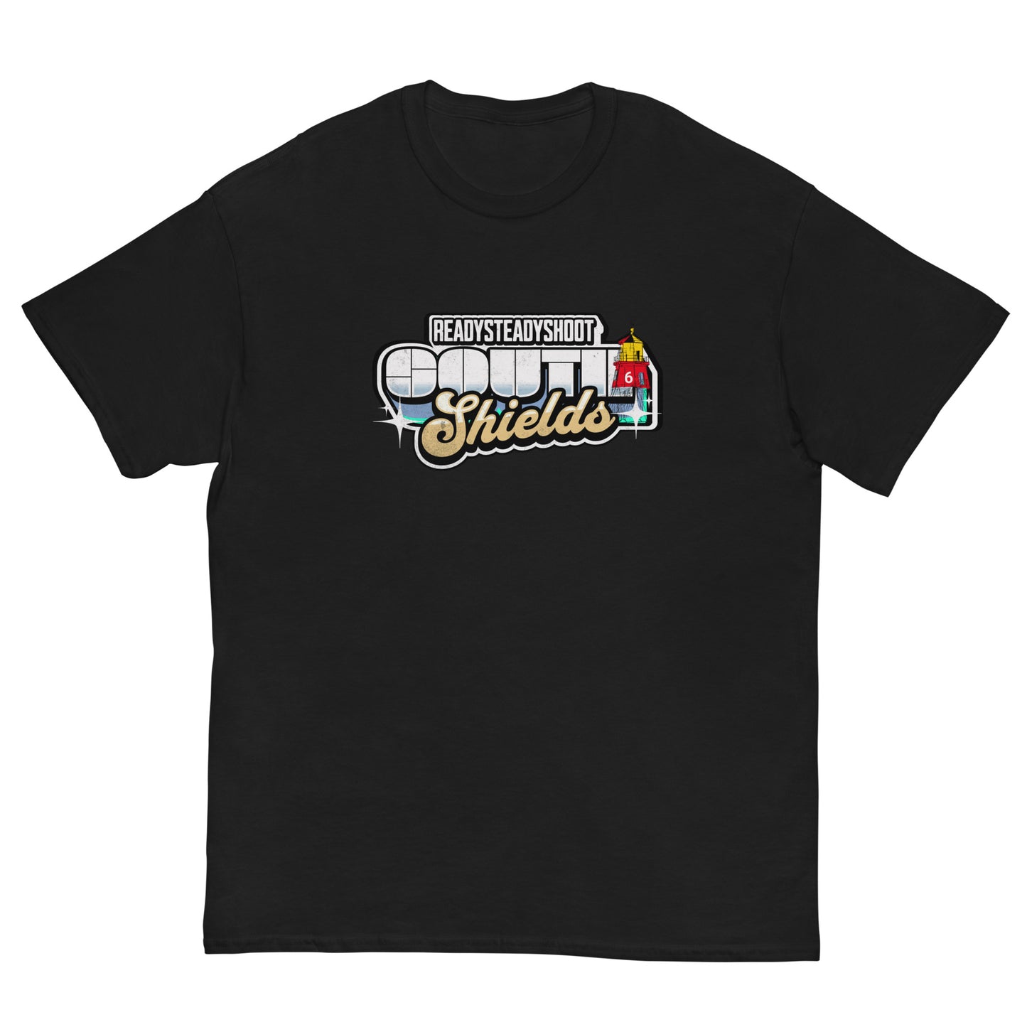 ready steady shoot tee