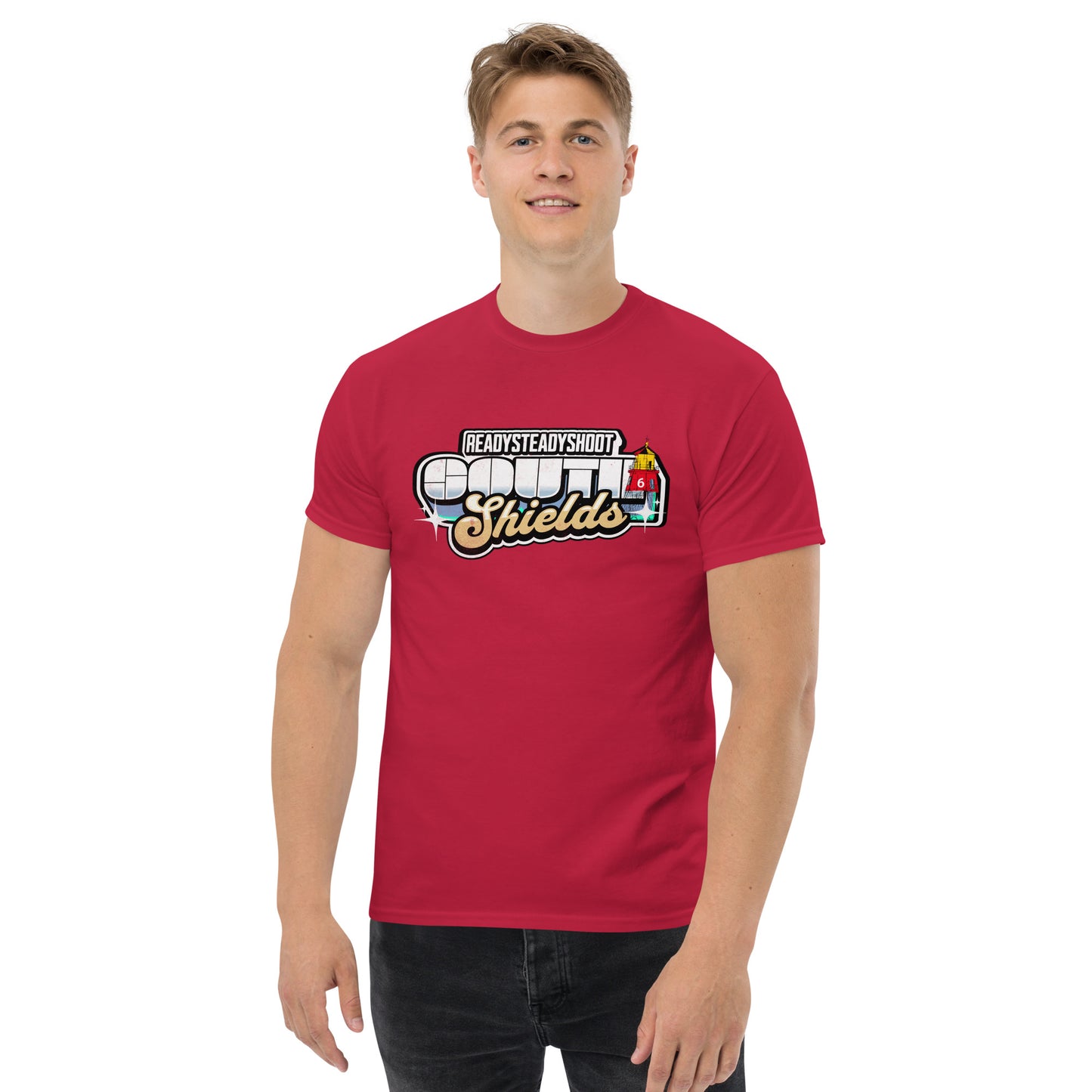 ready steady shoot tee