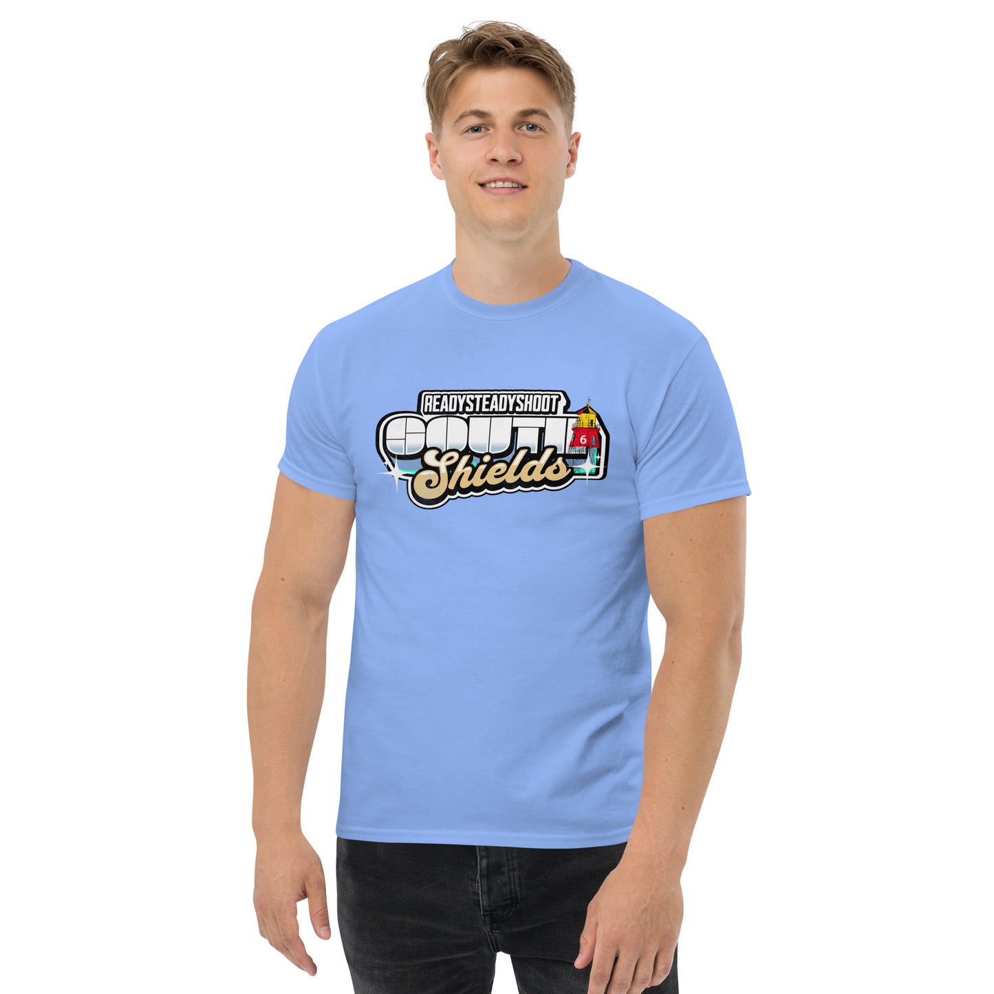 ready steady shoot tee