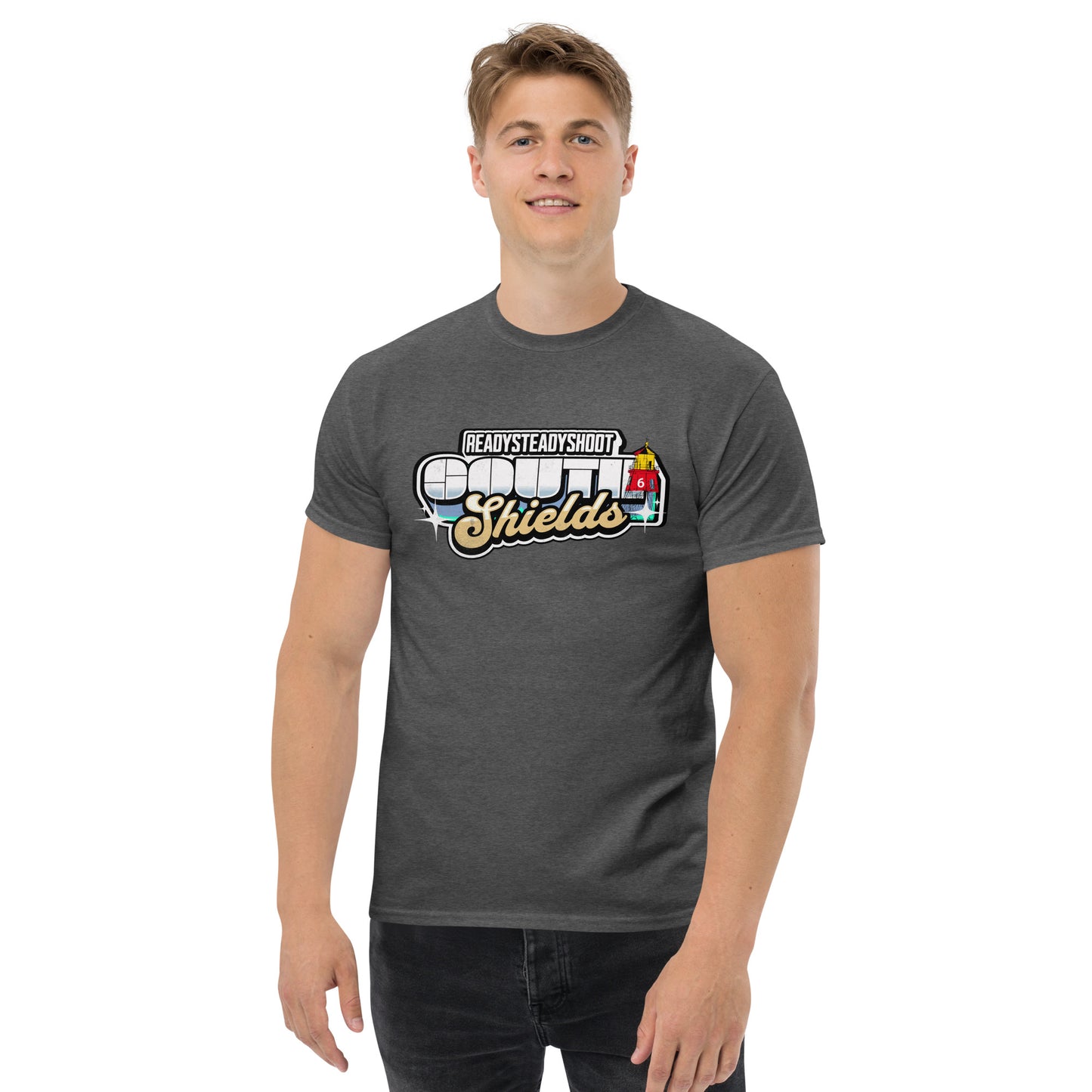 ready steady shoot tee