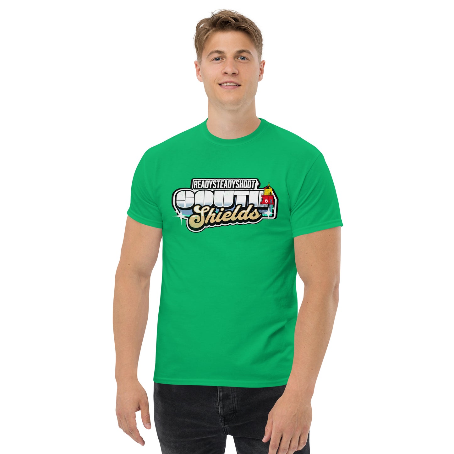 ready steady shoot tee