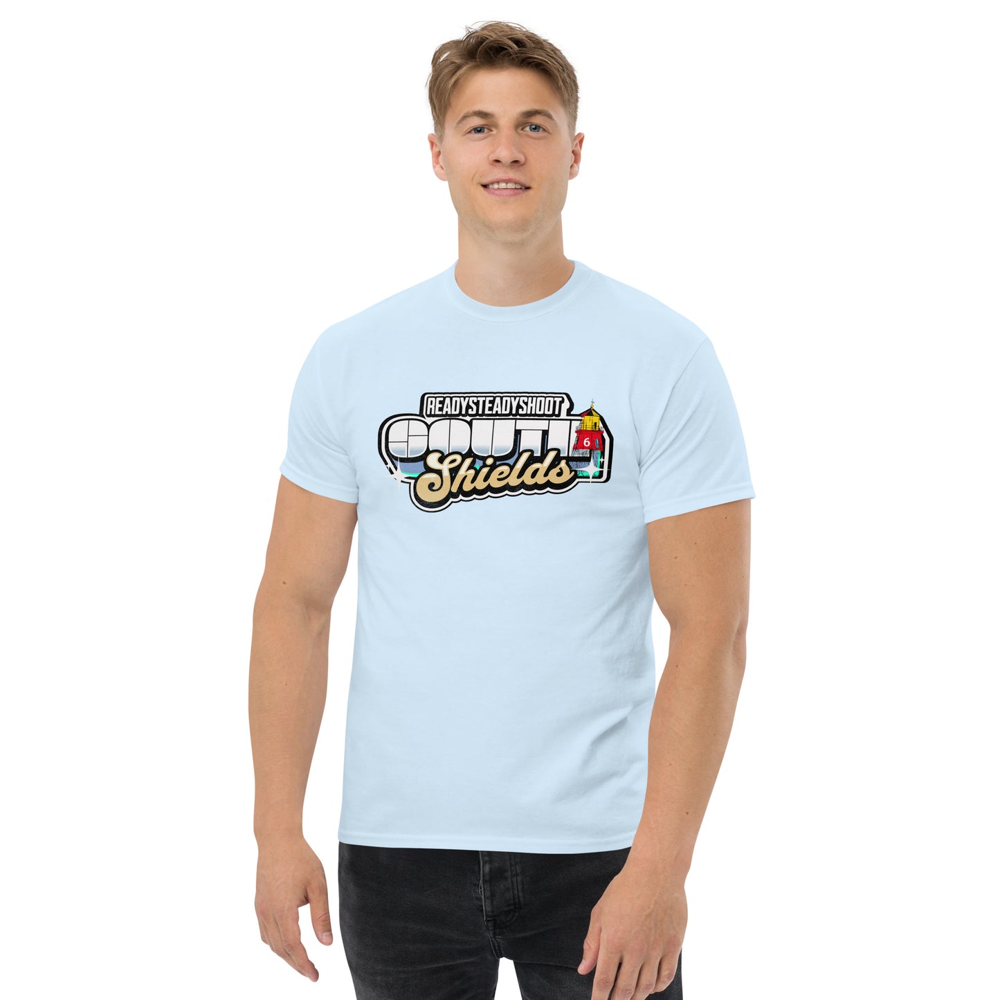 ready steady shoot tee