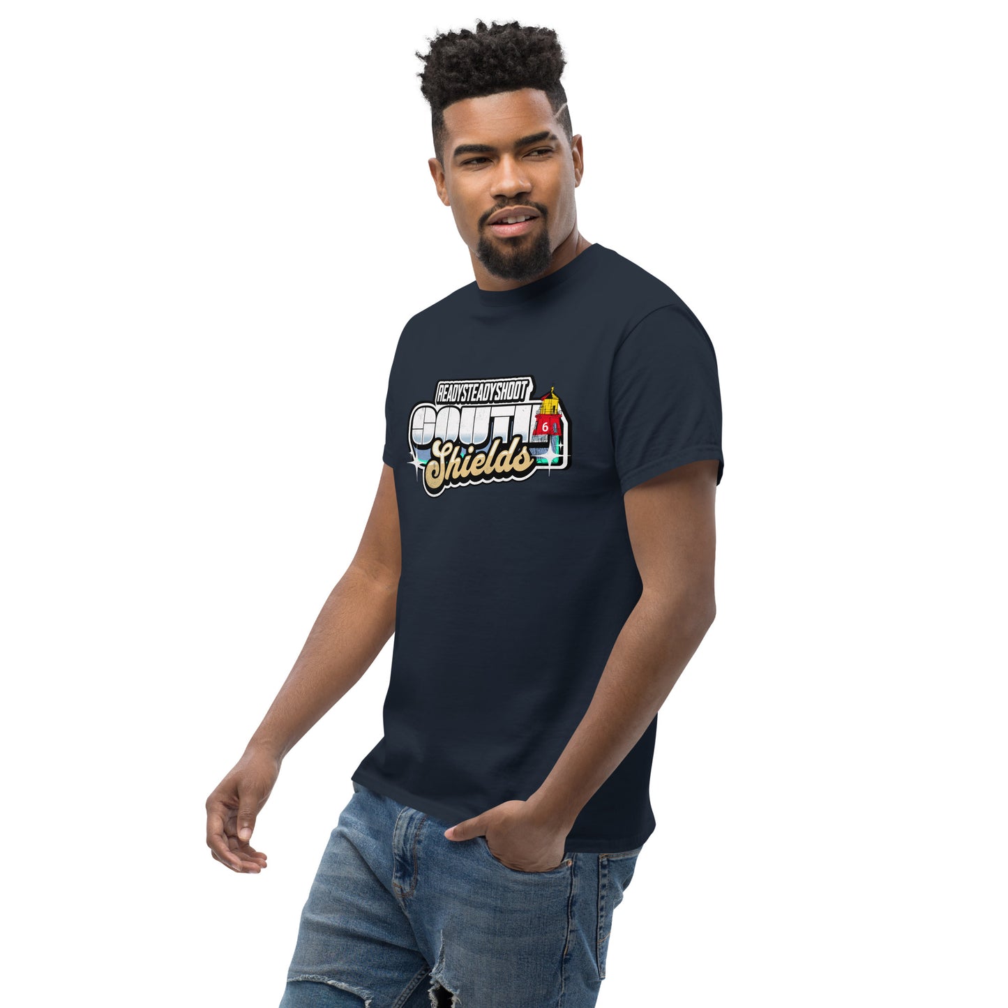 ready steady shoot tee