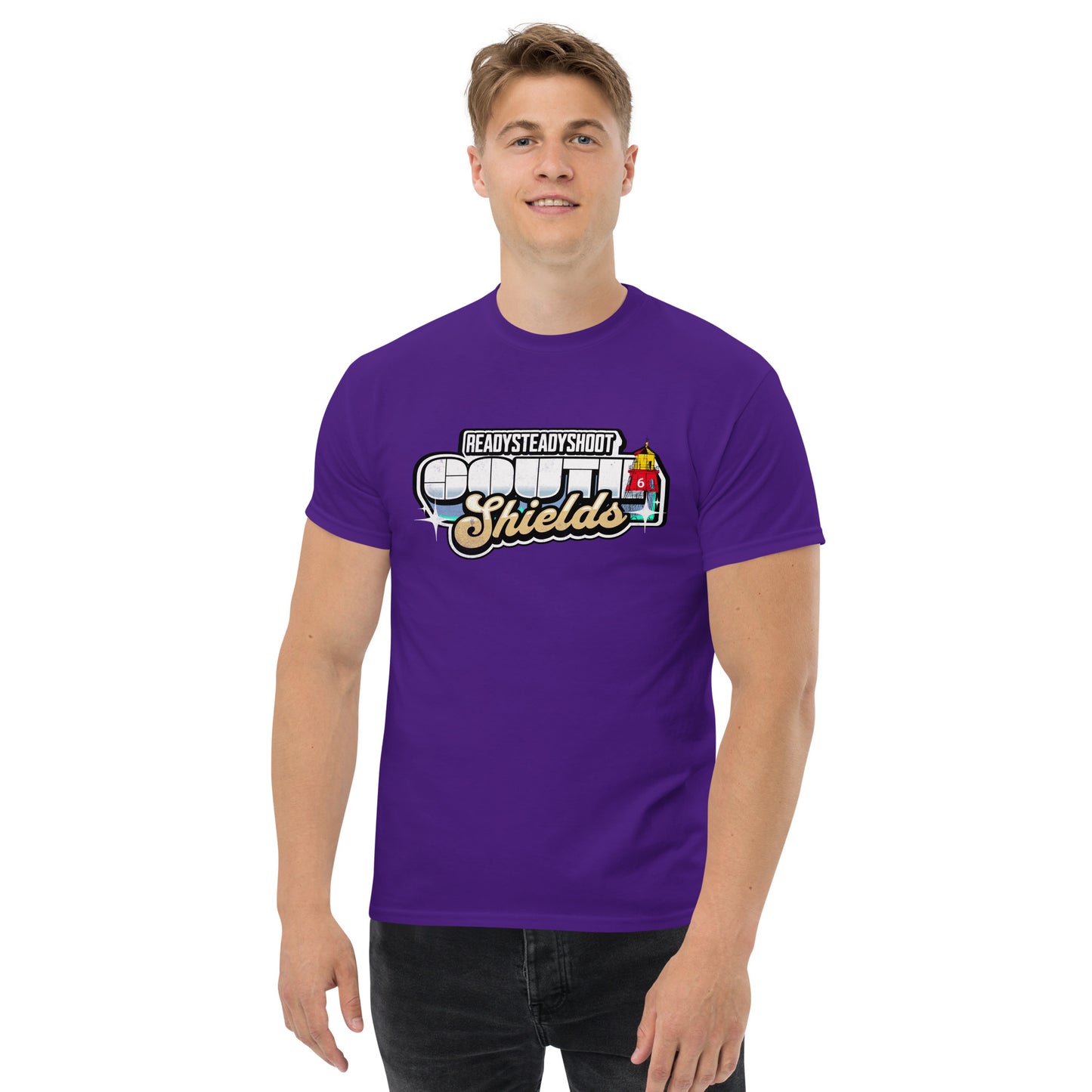 ready steady shoot tee