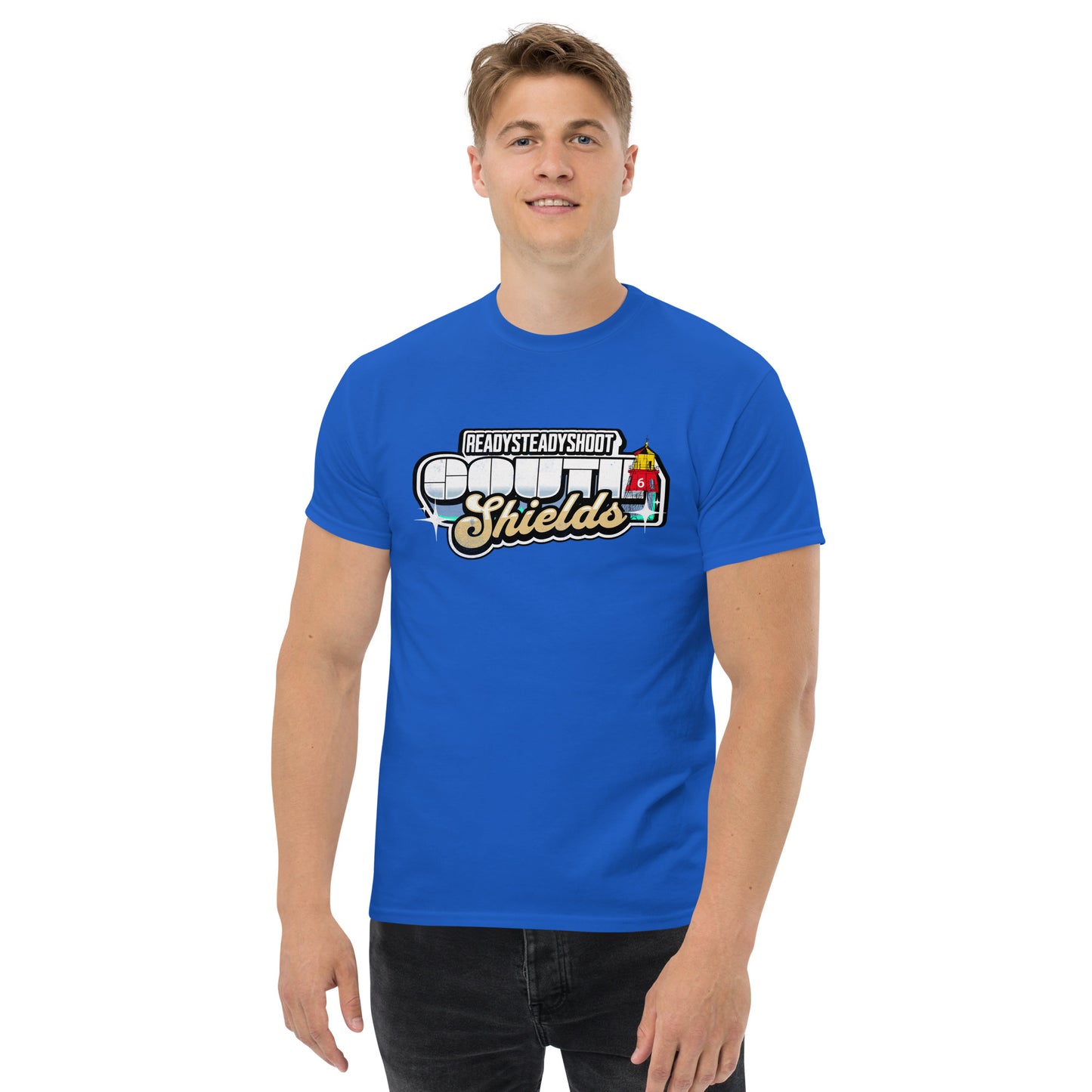 ready steady shoot tee