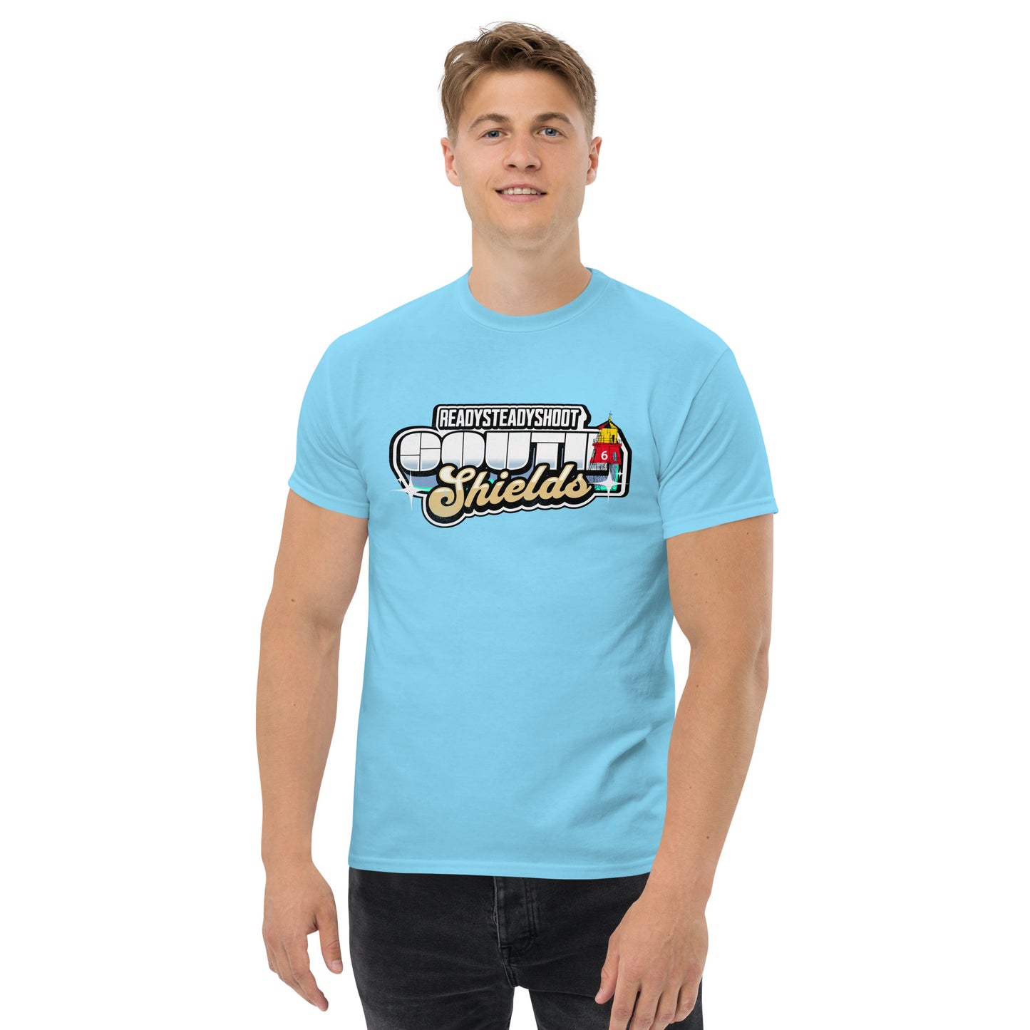 ready steady shoot tee