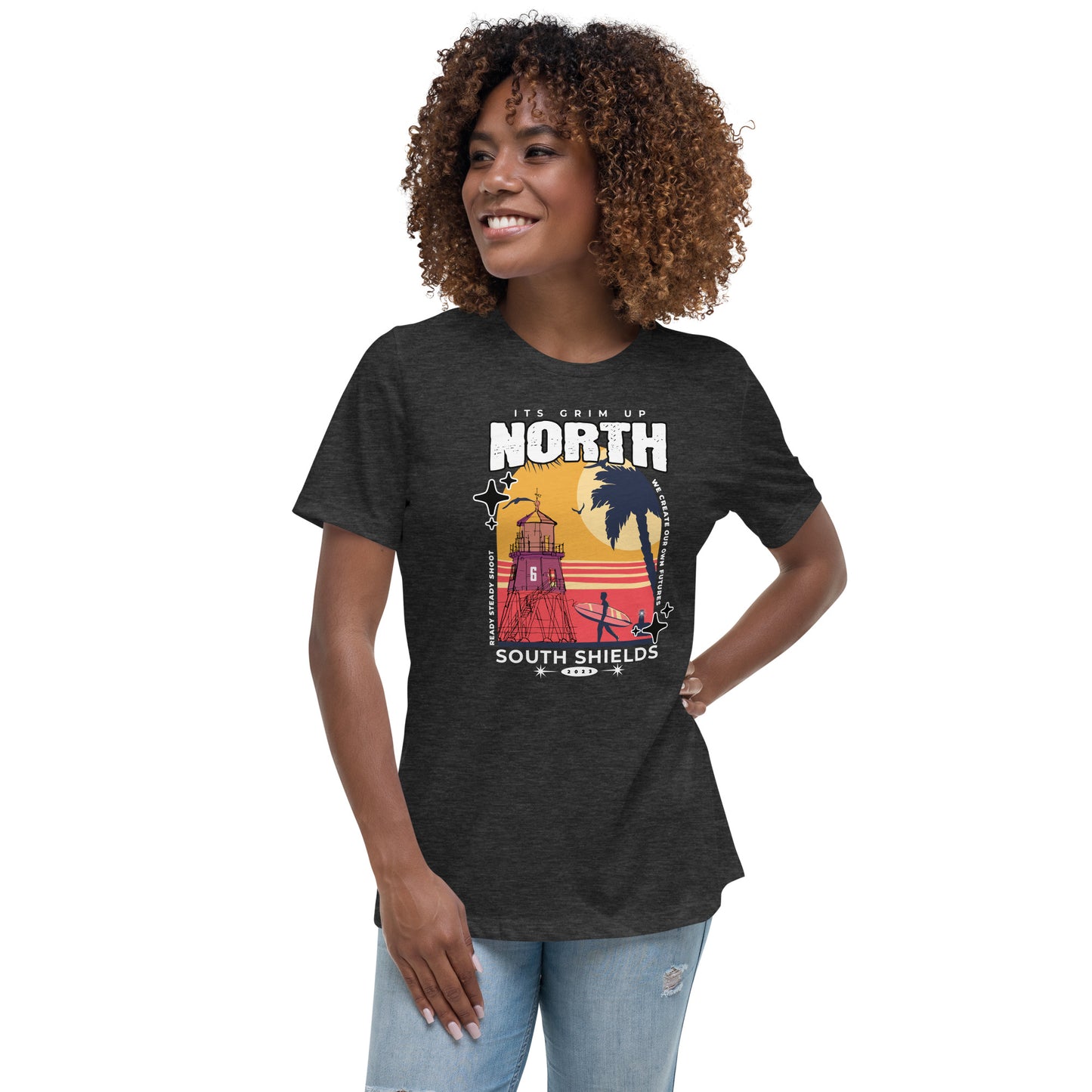Women's Relaxed T-Shirt its grim up north