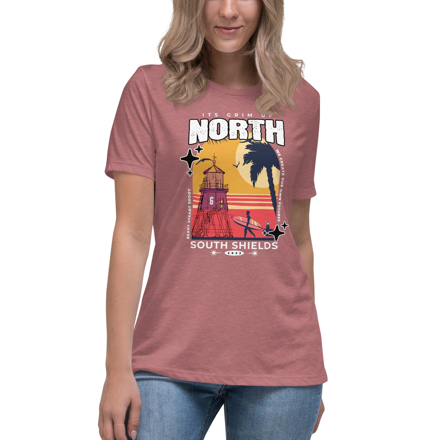 Women's Relaxed T-Shirt its grim up north