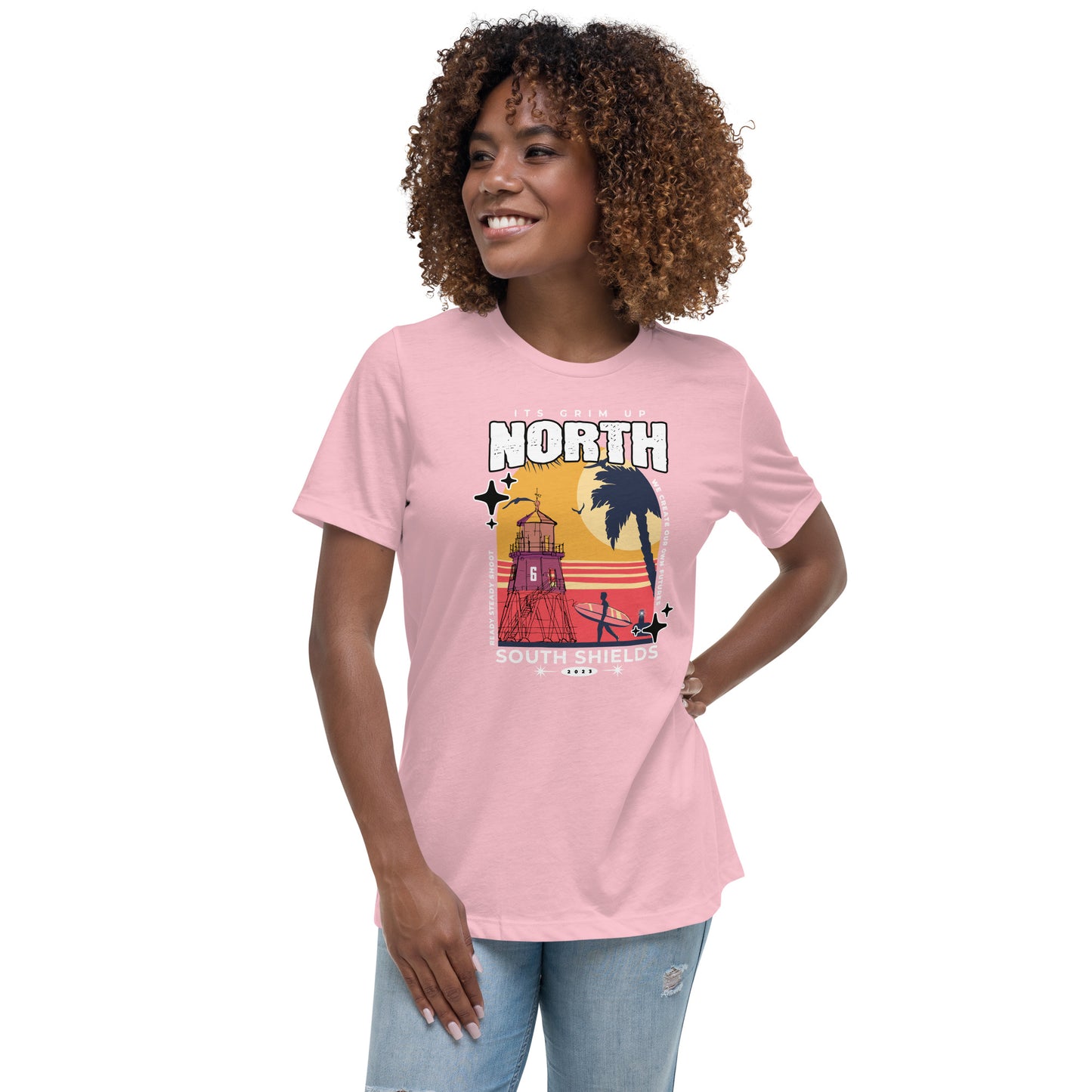 Women's Relaxed T-Shirt its grim up north