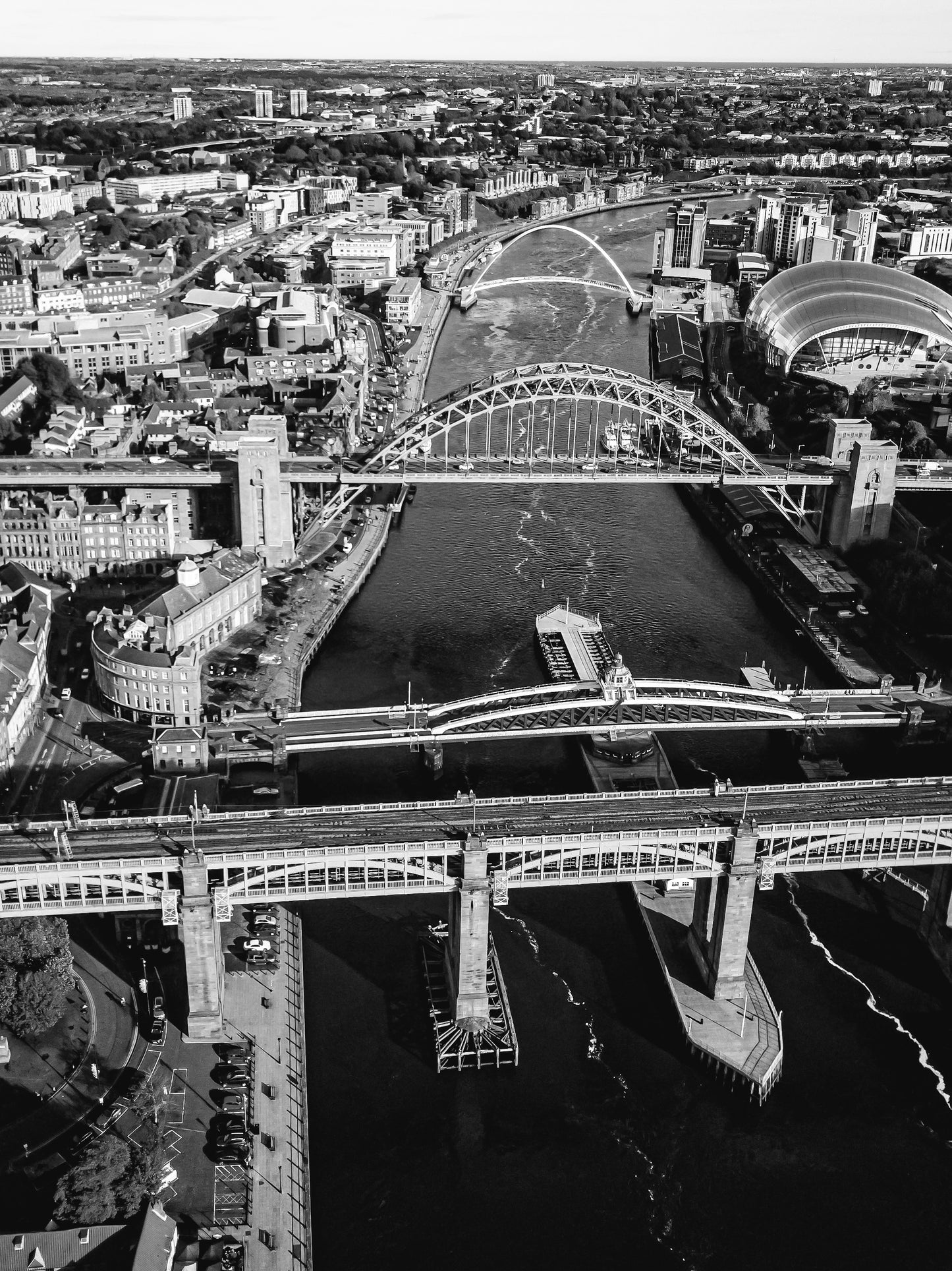 #029 Newcastle upon Tyne  drone shot