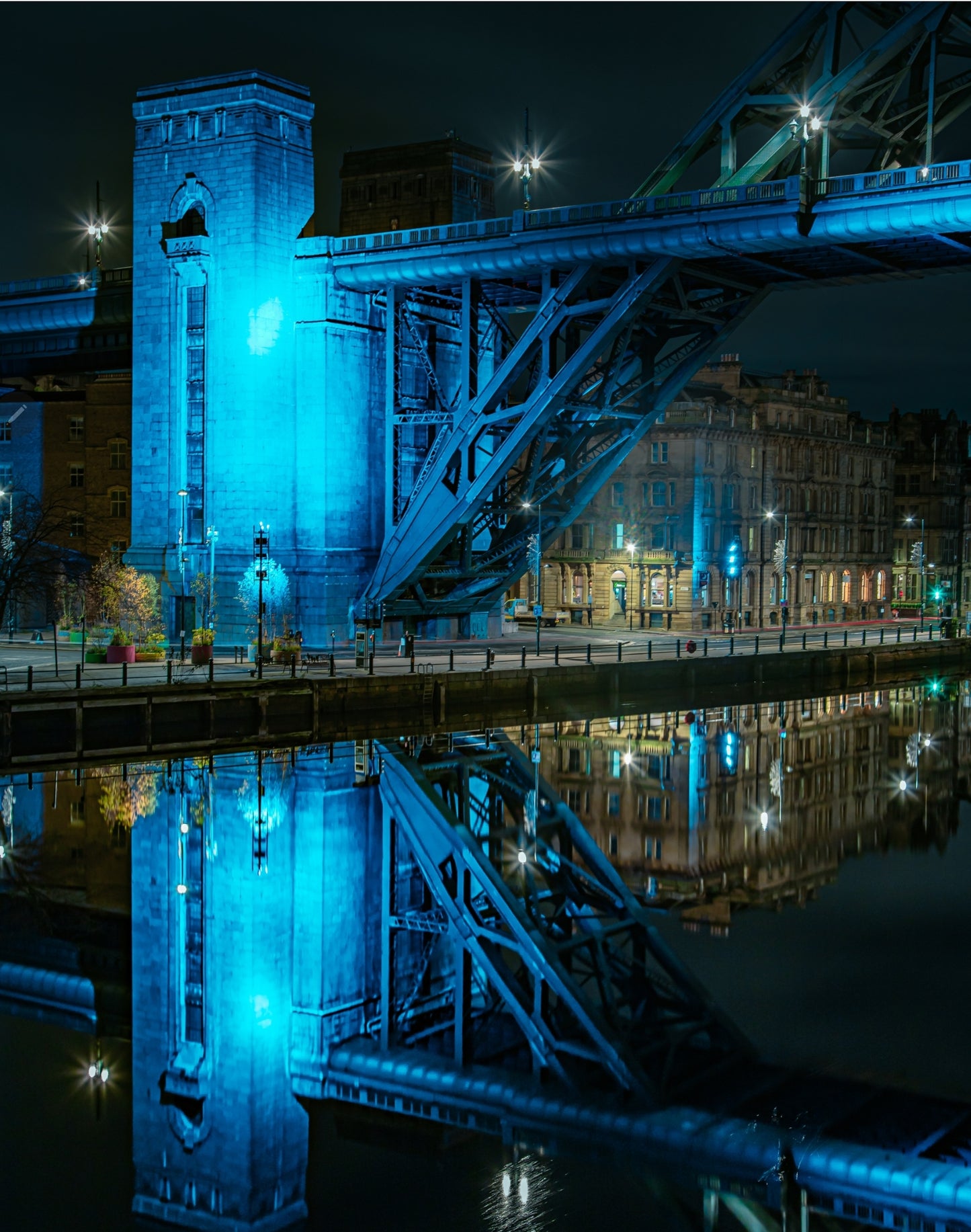 #006 Tyne bridge reflections, North East England photography