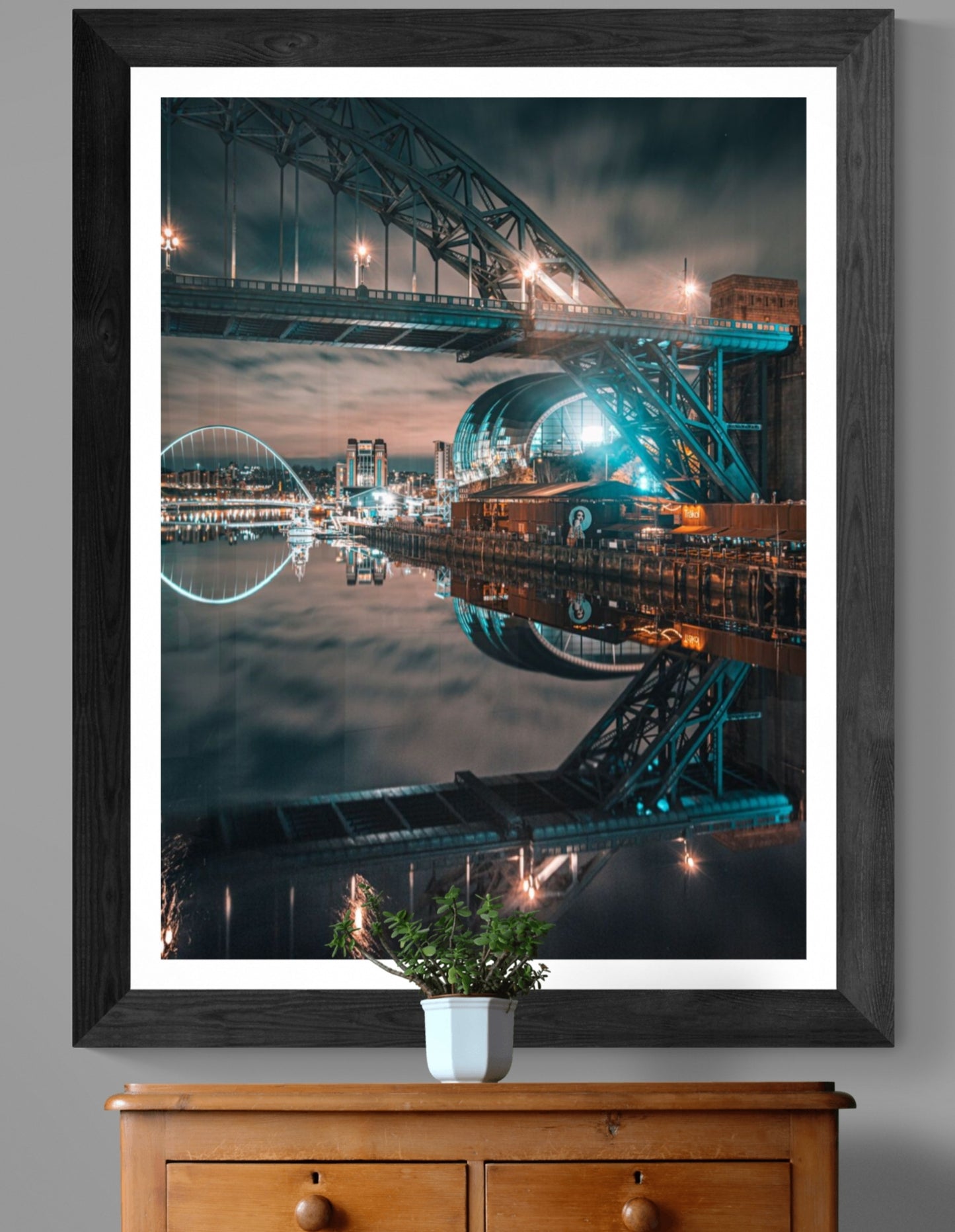 #009 Tyne bridge & millennium bridge