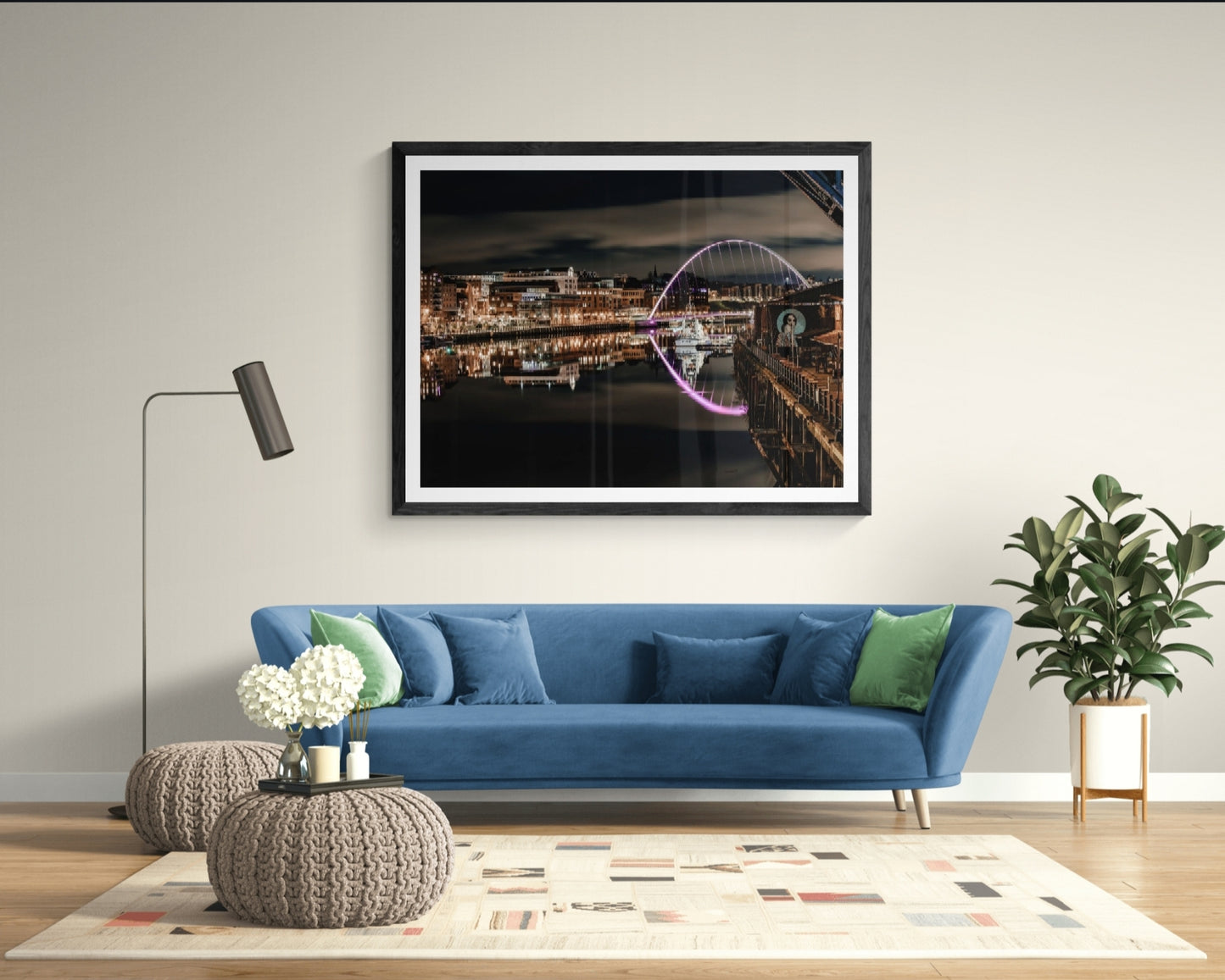 #008 Millennium bridge & quayside