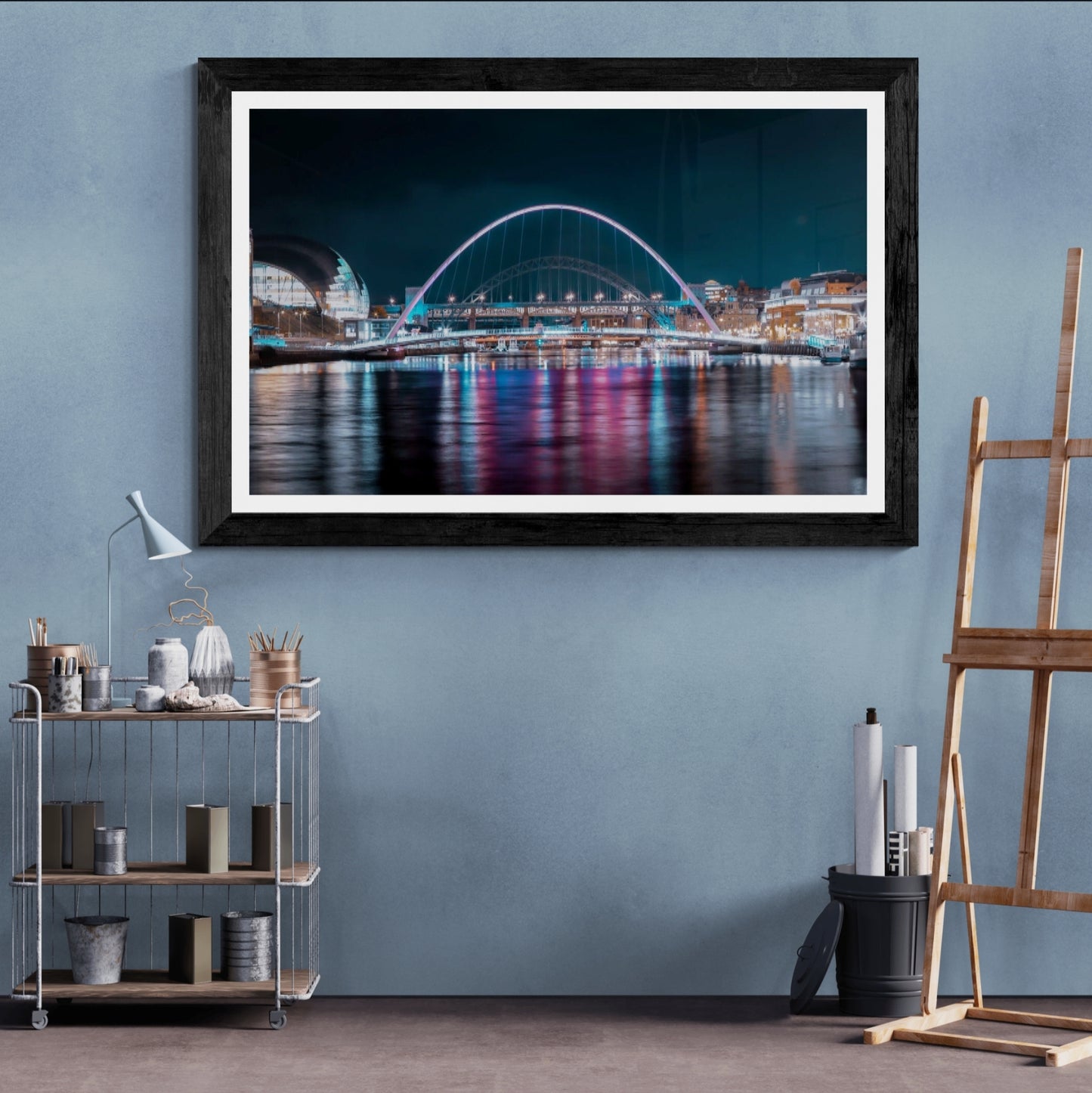 #020 Newcastle upon Tyne bridges long exposure