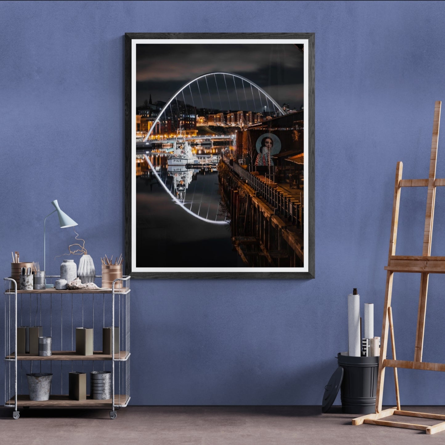 #007 Millennium bridge reflection