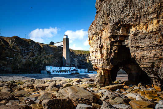 #132 Marsden grotto from Marsden rock.