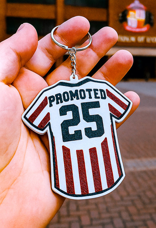 Safc promoted Sunderland afc gift keyring