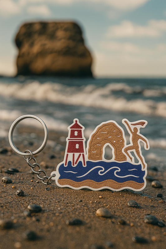 Sanddancer south shields keyring