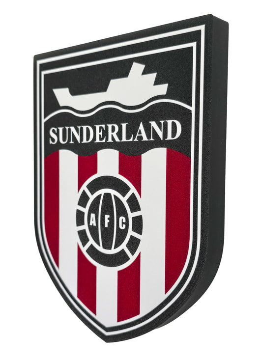 Sunderland afc wall plaque.