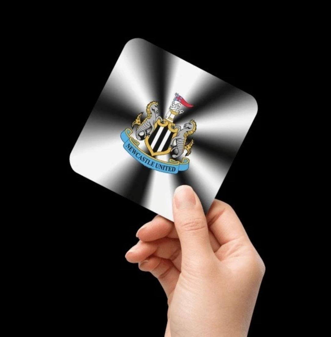Nufc cork back coaster set of 4
