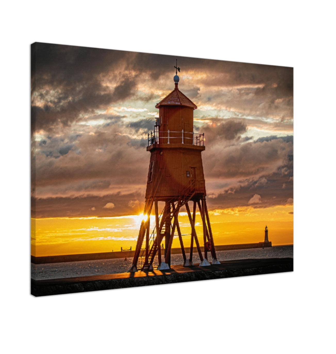 #022 The Herd Groyne sunrise, South Shields