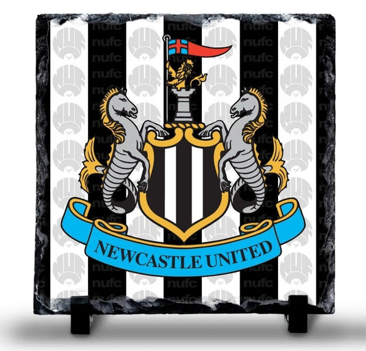 " Football Team Photo Slate | 20x20cm Custom Gift | Choose Your Team | Ideal for Fans, Birthdays & Father's Day"