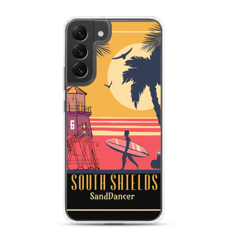 south shields flat rubber phone case