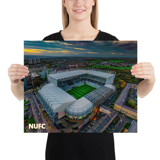 Nufc photo poster