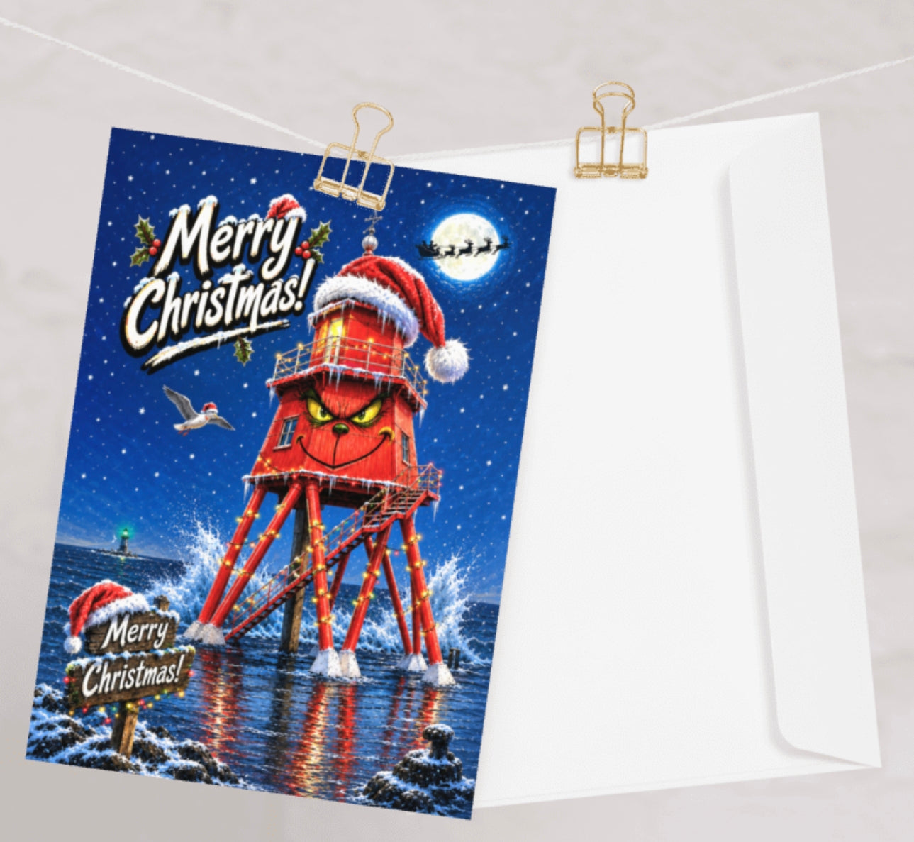 North East themed greetings cards. Mothers day, birthday, Christmas.
