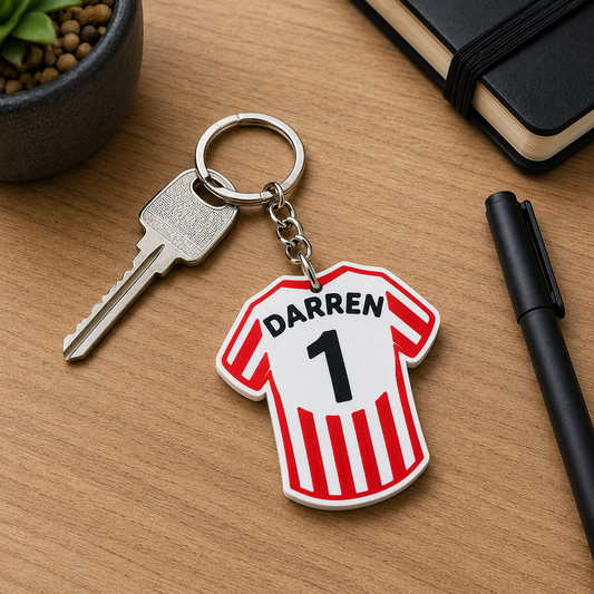 Sunderland safc keyring (personalised)