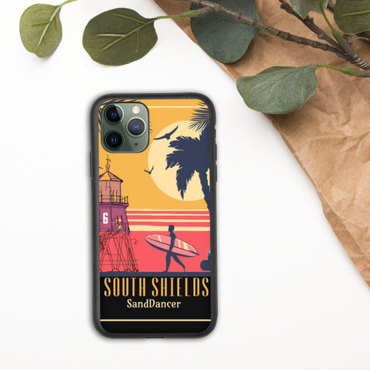south shields flat rubber phone case