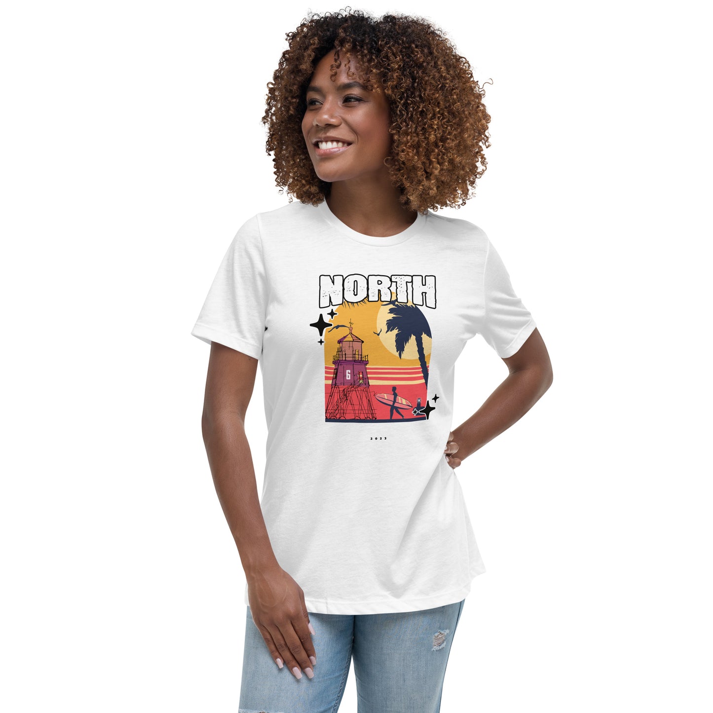 Women's Relaxed T-Shirt its grim up north