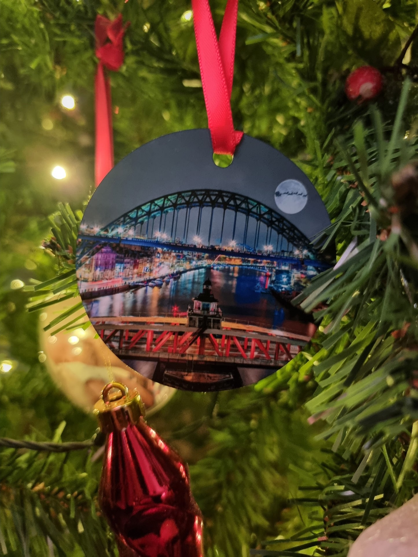 The most wonderful Tyne of the year christmas bauble
