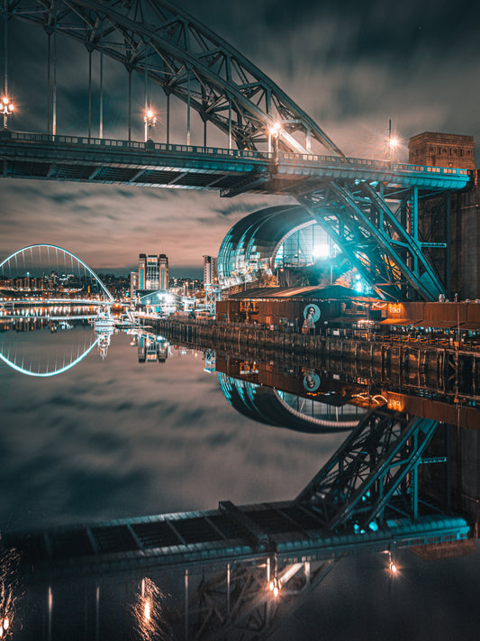 #009 Tyne bridge & millennium bridge