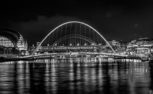 #021 Newcastle upon Tyne bridges long exposure