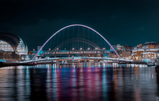 #020 Newcastle upon Tyne bridges long exposure